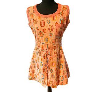 50s or 60s space age tunic/dress